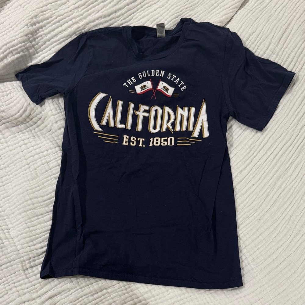 Gildan Softstyle Navy T-Shirt California